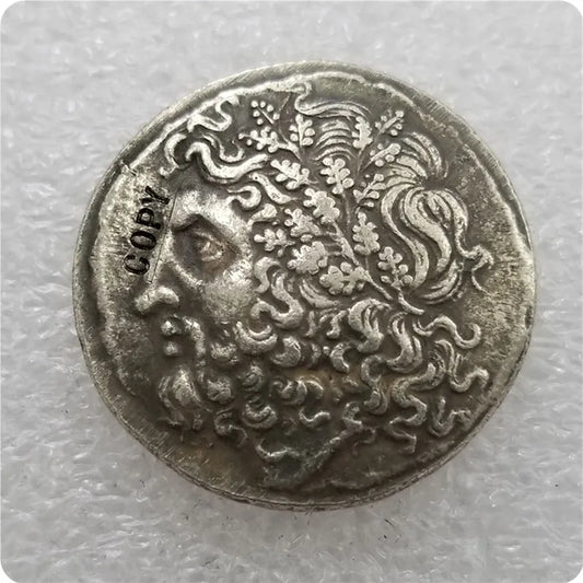 Pyrrhus I of Epirus – Silver Tetradrachm Replica (Locri Epizephyrii, c. 278–276 BC)