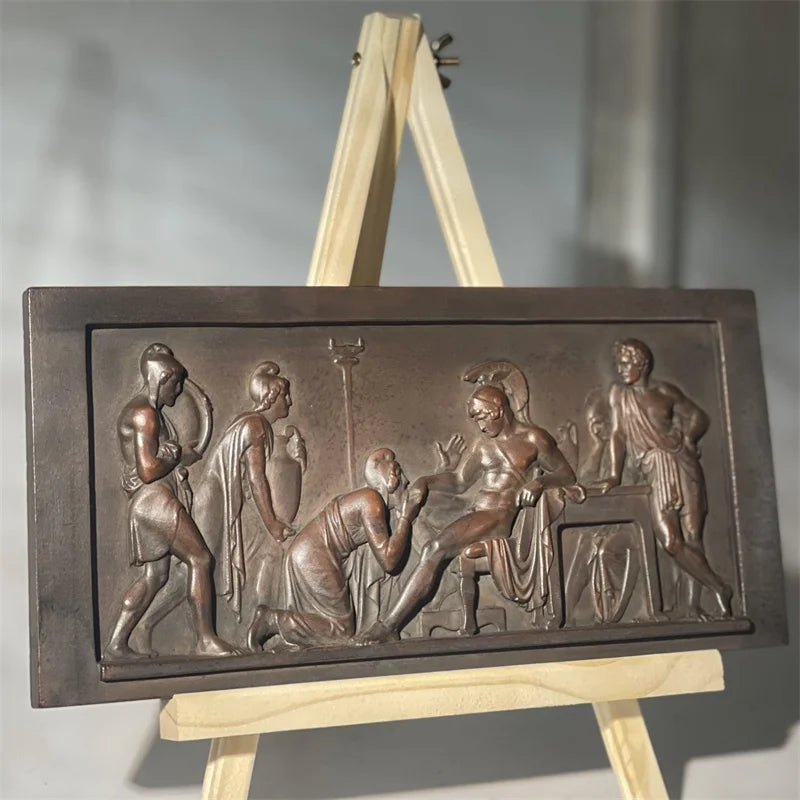 “Plead” – Relief of Priam and Achilles Replica