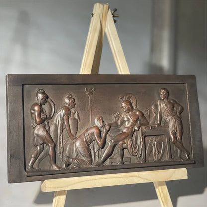 “Plead” – Relief of Priam and Achilles Replica