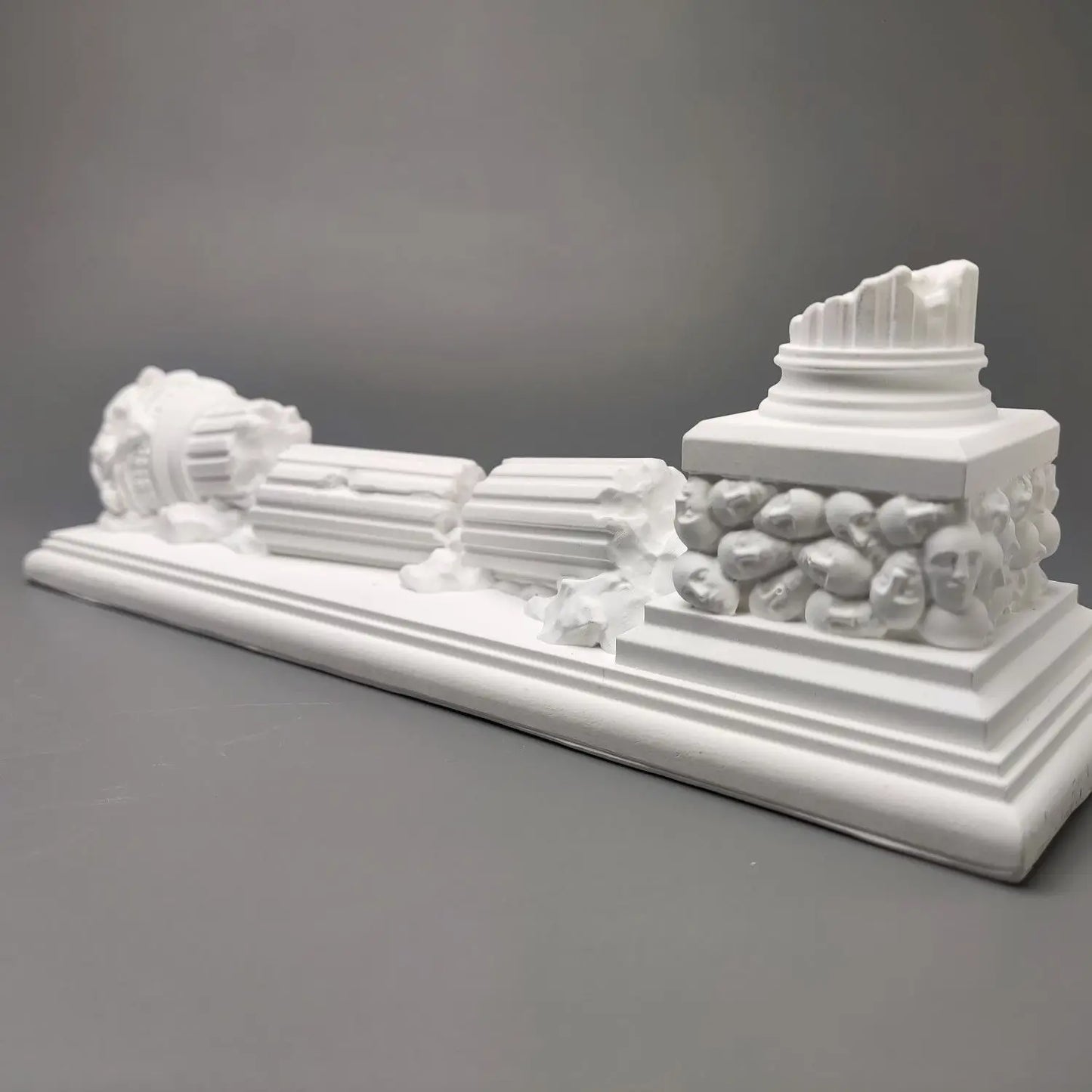 Broken Roman Column Scene