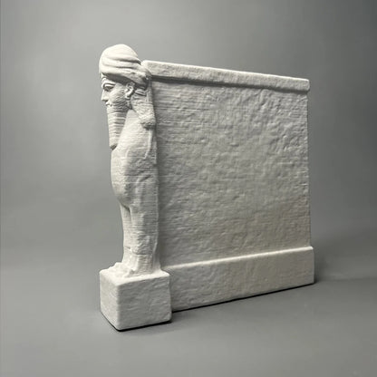 Lamassu – Assyrian Winged Guardian Relief Replica