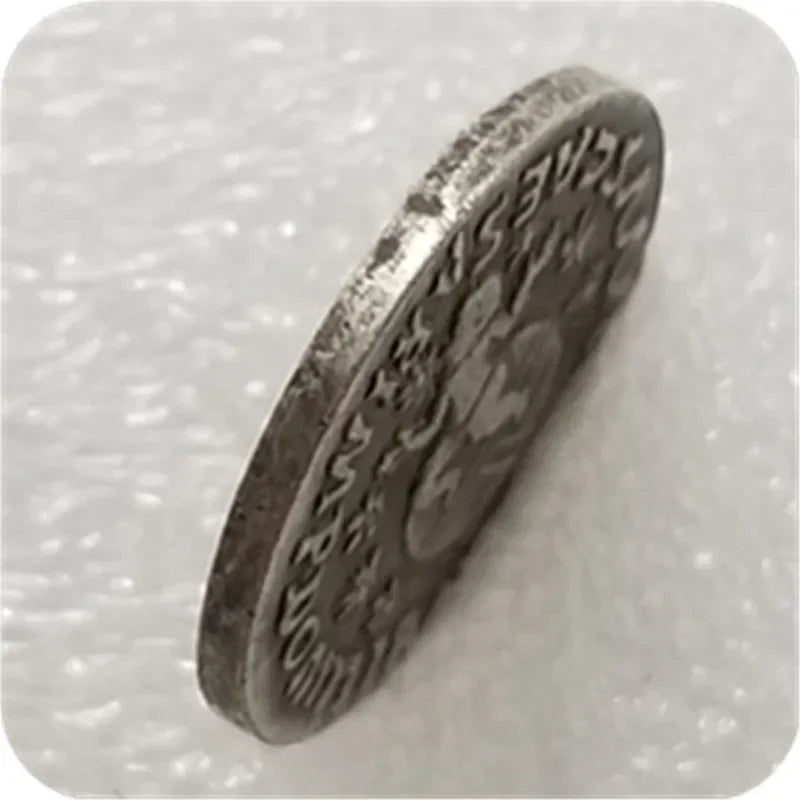 Roman Denarius – Domitia, Wife of Domitian, with Child on Globe – Replica (c. 82–96 CE)