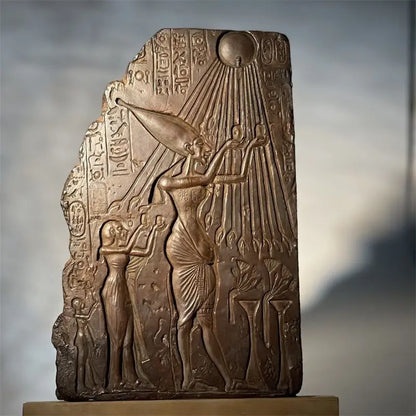Aten Akhenaten Relief – Amarna Period Replica