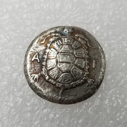 Greek Aegina Stater – Sea Turtle – Replica (c. 6th–5th Century BCE)