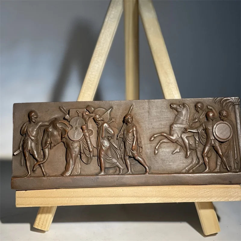 Stone Relief Replica – Alexander the Great’s Triumphal Entry into Babylon (After Thorvaldsen)