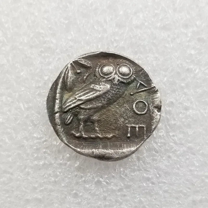 Ancient Greek Athens Tetradrachm – Owl of Athena – Replica (c. 5th Century BCE)
