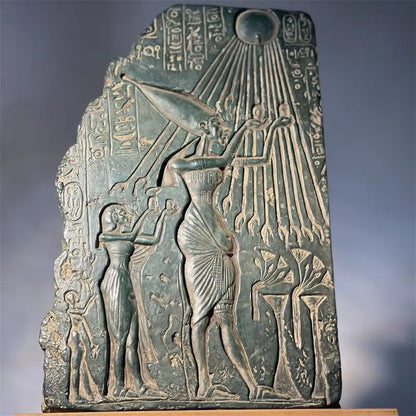 Aten Akhenaten Relief – Amarna Period Replica
