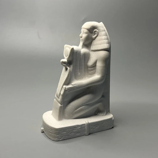 Ancient Egyptian Pharaoh Kneeling Statue – Historical Reproduction