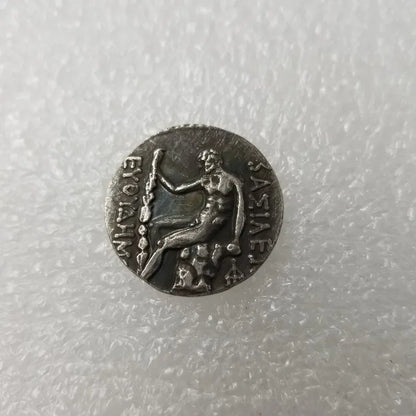 Bactrian Kingdom Tetradrachm Replica (c. 205–190 BC) – Euthydemos I & Heracles