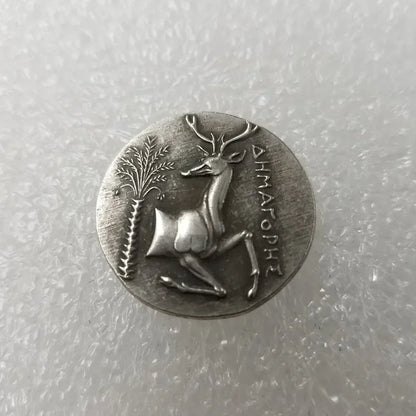 Greek Ephesus Drachm – Bee & Stag – Replica (c. 4th Century BCE)