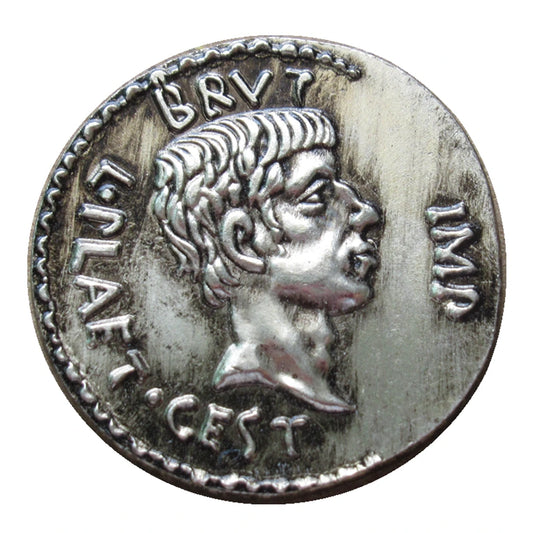 Ides of March Coin Replica (Denarius of Brutus, EID MAR)