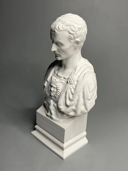 Bust of Julius Caesar – Plaster Reproduction after Andrea Ferrucci (The Met, ca. 1512–1514)