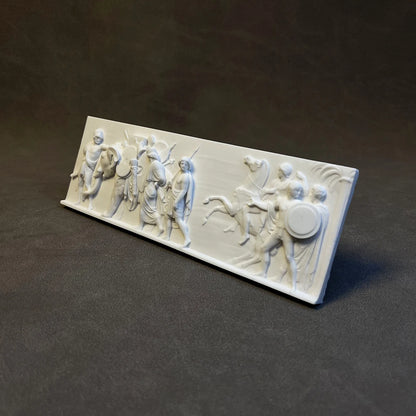 Plaster Relief Replica – Alexander the Great’s Triumphal Entry into Babylon (After Thorvaldsen)