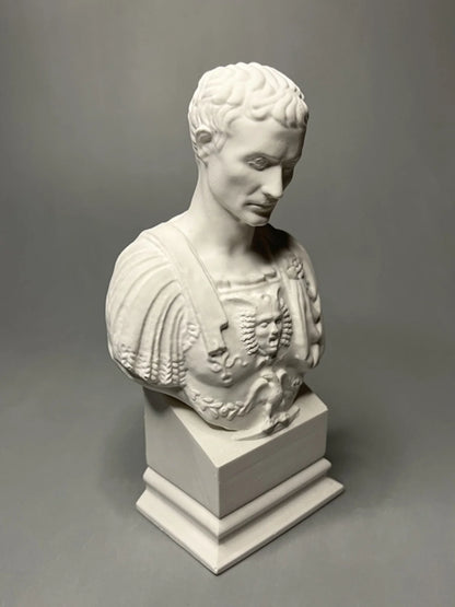 Bust of Julius Caesar – Plaster Reproduction after Andrea Ferrucci (The Met, ca. 1512–1514)