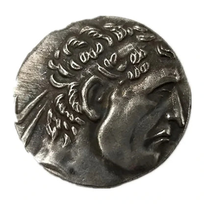 Bactrian Kingdom Tetradrachm Replica (c. 205–190 BC) – Euthydemos I & Heracles
