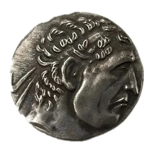 Bactrian Kingdom Tetradrachm Replica (c. 205–190 BC) – Euthydemos I & Heracles