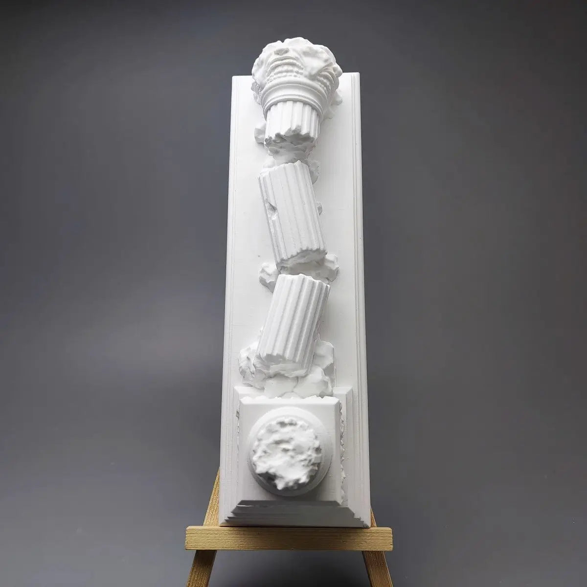 Broken Roman Column Scene