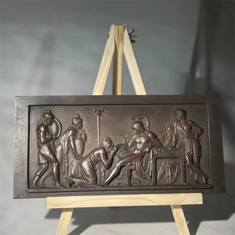 “Plead” – Relief of Priam and Achilles Replica