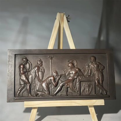 “Plead” – Relief of Priam and Achilles Replica