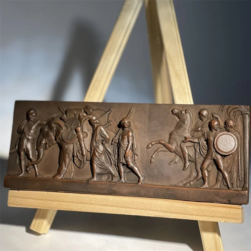 Stone Relief Replica – Alexander the Great’s Triumphal Entry into Babylon (After Thorvaldsen)