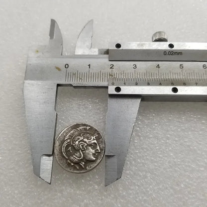 Velia (Lucania) Silver Stater Replica – Athena & Lion (c. 300–280 BC)