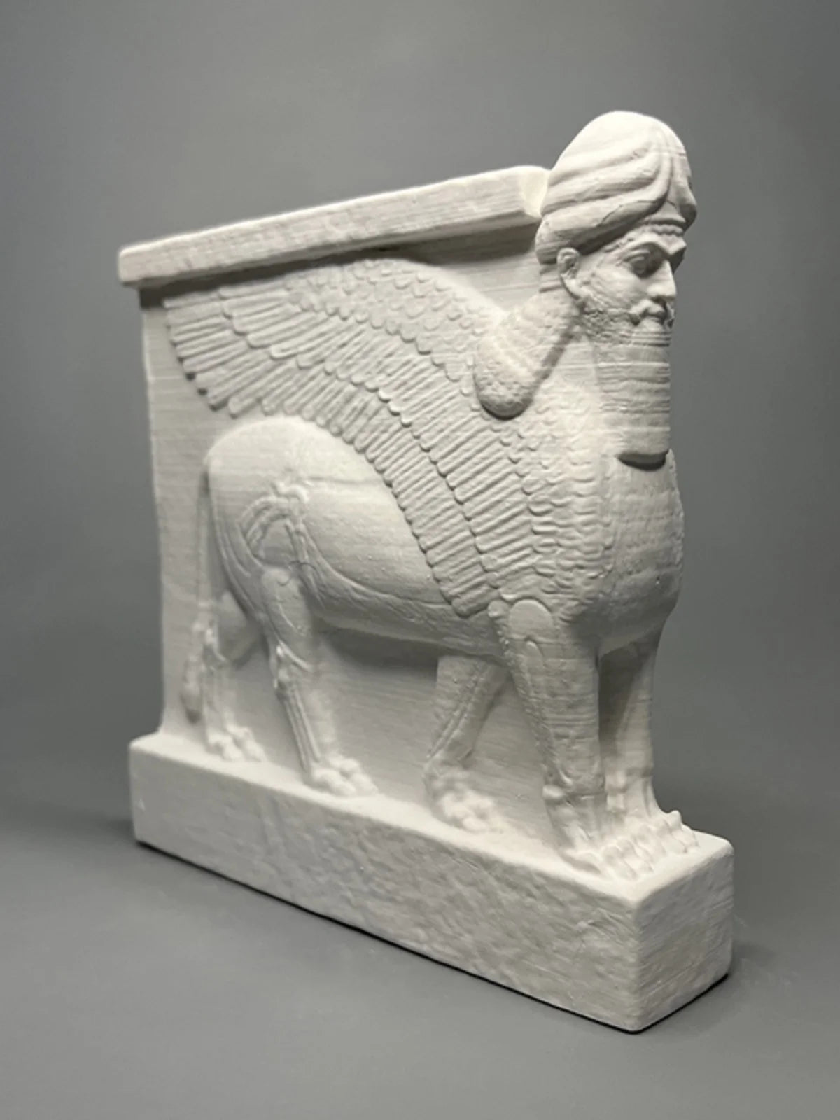 Lamassu – Assyrian Winged Guardian Relief Replica