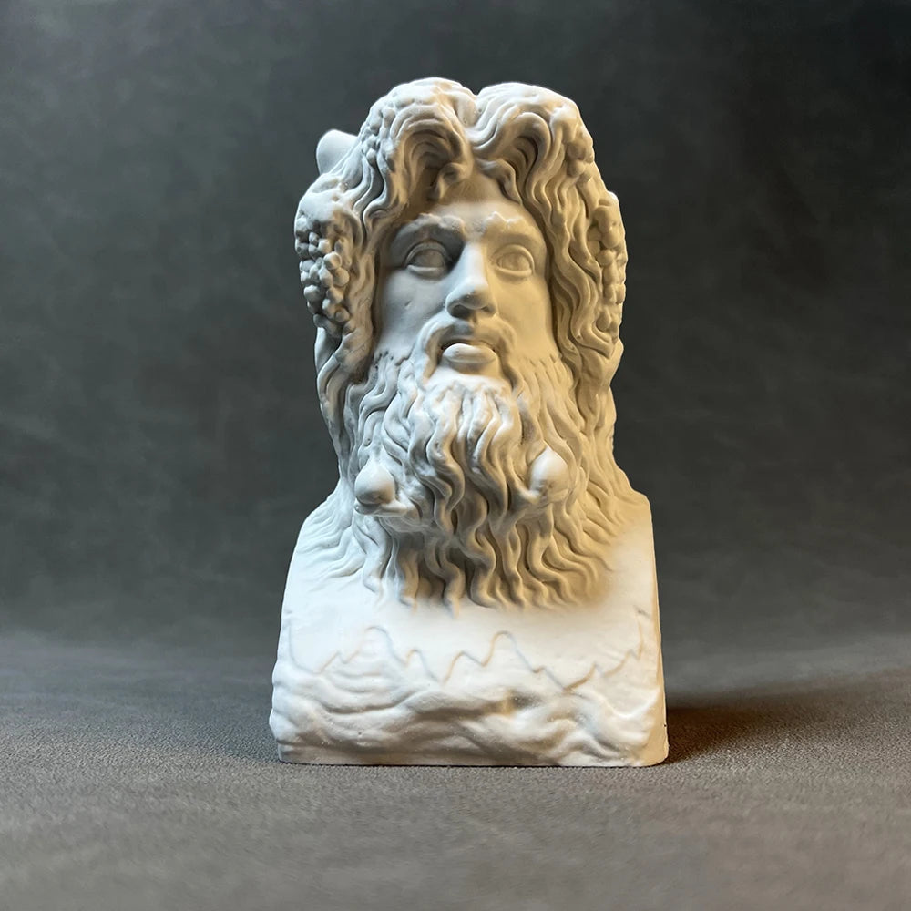 Bust of Neptune Replica – Roman God of the Sea