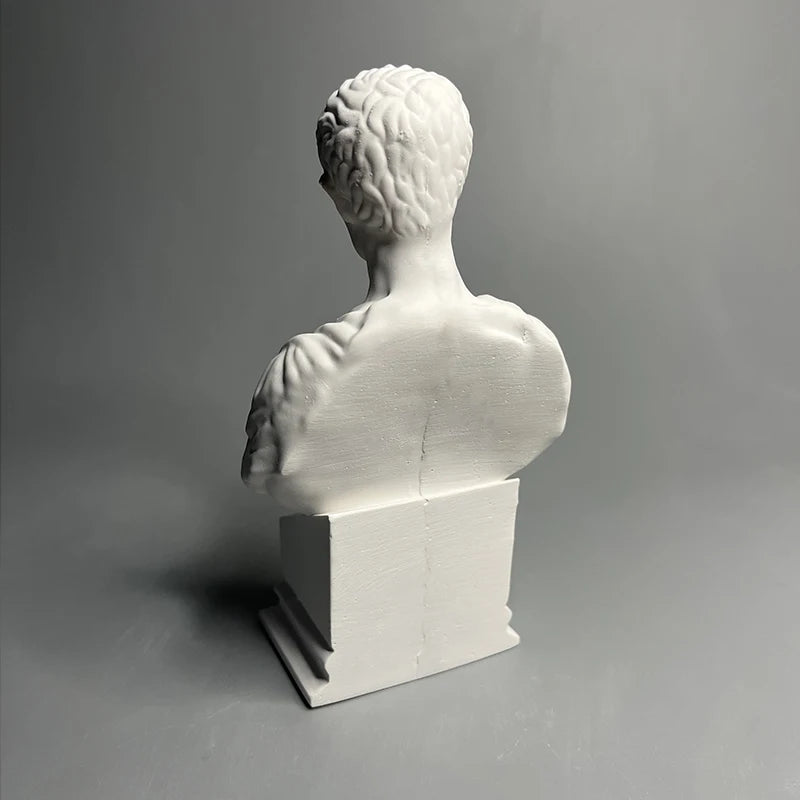 Bust of Julius Caesar – Plaster Reproduction after Andrea Ferrucci (The Met, ca. 1512–1514)