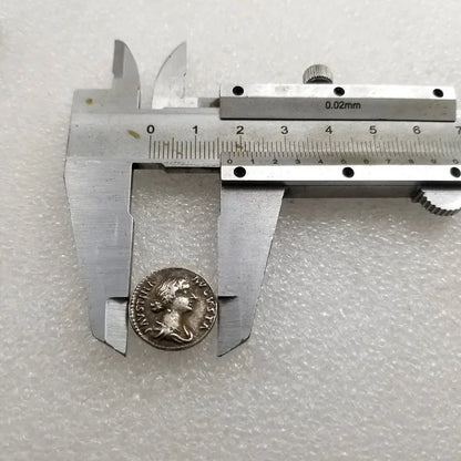 Faustina II Denarius Replica – Laetitia (161–176 AD)