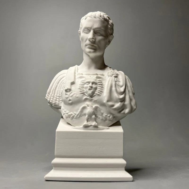 Bust of Julius Caesar – Plaster Reproduction after Andrea Ferrucci (The Met, ca. 1512–1514)