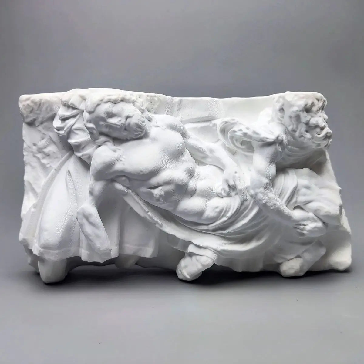 Hercules and the Nemean Lion Fighting Sculpture – Historical Reproduction