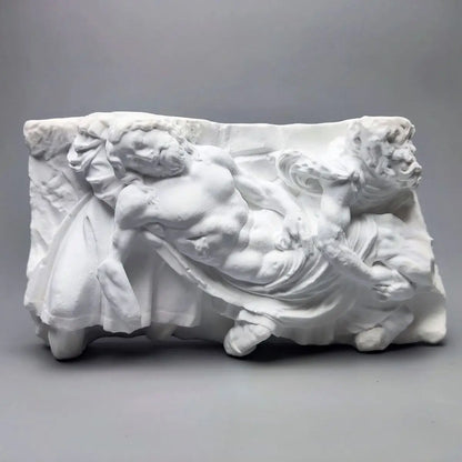 Hercules and the Nemean Lion Fighting Sculpture – Historical Reproduction