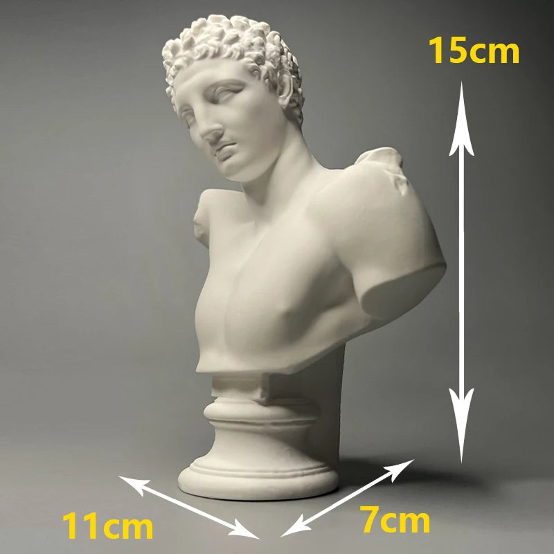 Hermes Bust – Plaster Reproduction after Praxiteles (Archaeological Museum of Olympia)