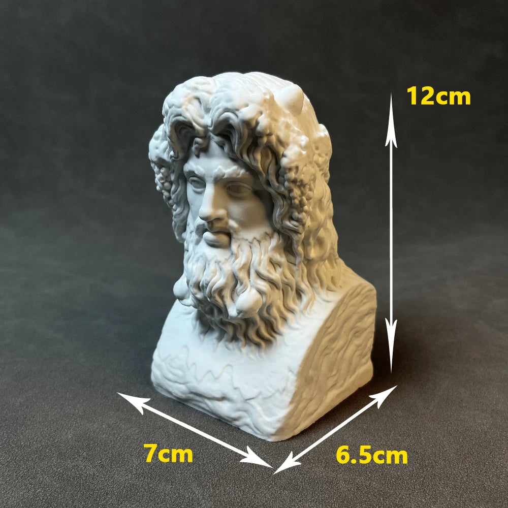 Bust of Neptune Replica – Roman God of the Sea