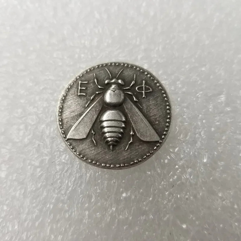 Greek Ephesus Drachm – Bee & Stag – Replica (c. 4th Century BCE)