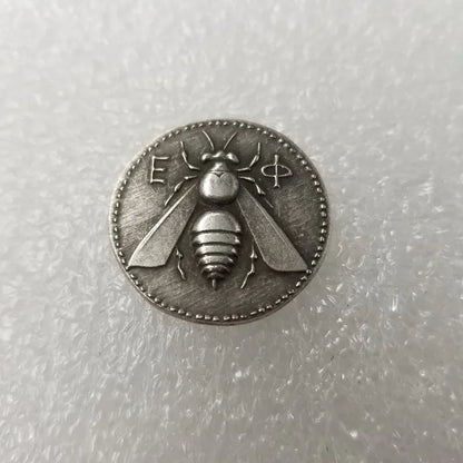 Greek Ephesus Drachm – Bee & Stag – Replica (c. 4th Century BCE)