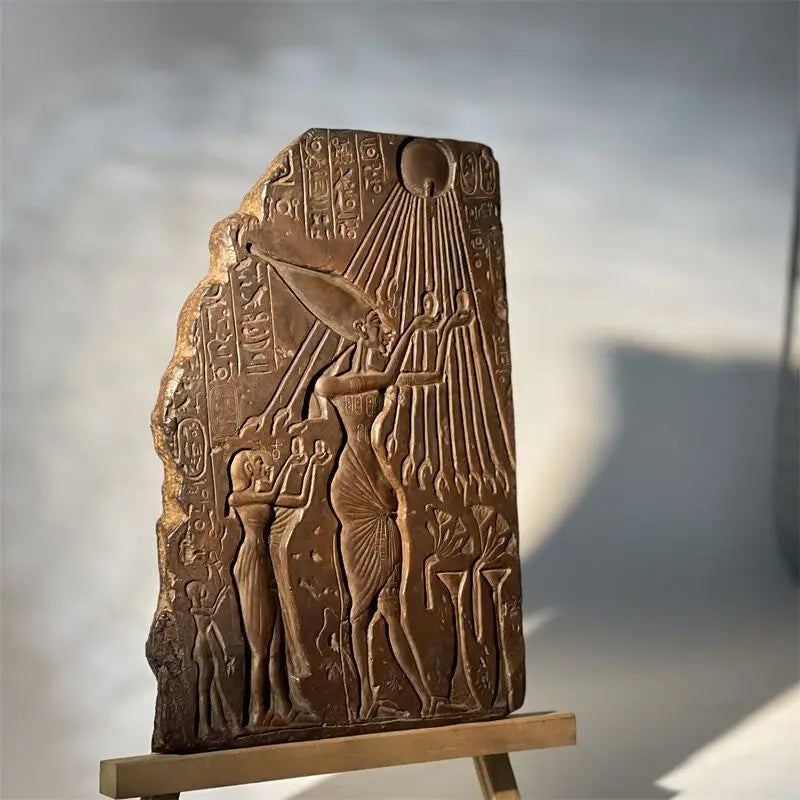 Aten Akhenaten Relief – Amarna Period Replica