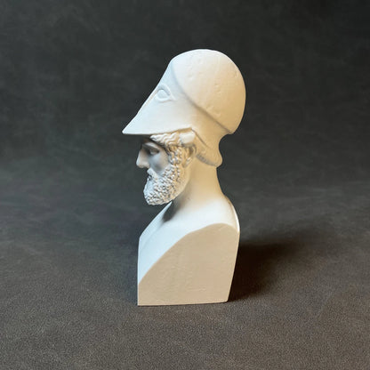 Bust of Pericles – Plaster Reproduction after Kresilas (Roman Copies, 5th c. BC Original)