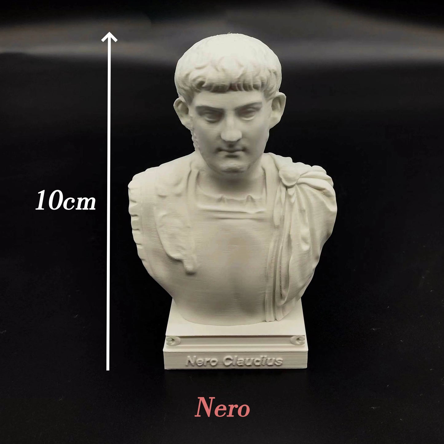 Roman Emperor Busts – Nero, Marcus Aurelius, Augustus, Diocletian & Constantine