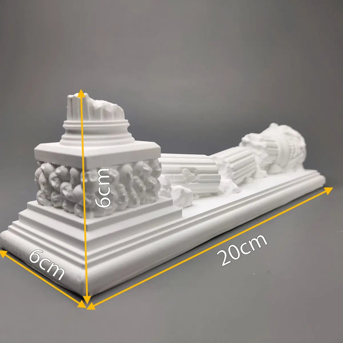 Broken Roman Column Scene