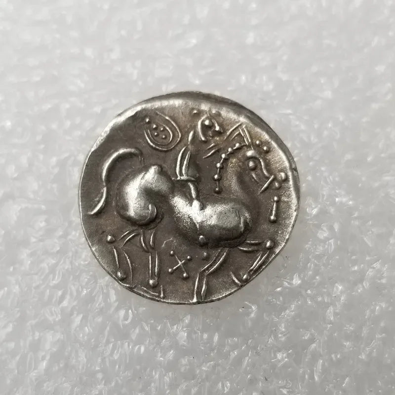 Celtic Tetradrachm “Triskeles Type” (Uncertain Eastern European Celts, c. 300-101 BC) – Replica