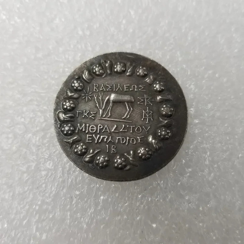 Mithridates VI Eupator Tetradrachm Replica – Stag of Pontos (66 BC)