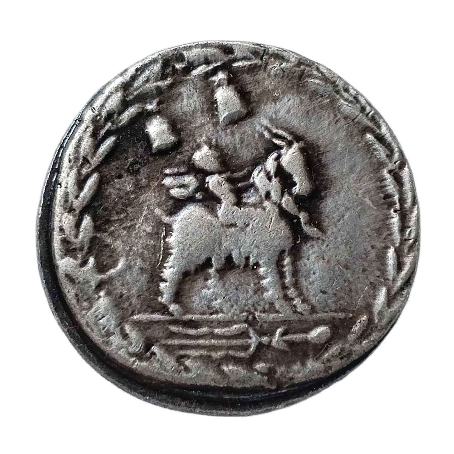 Replica Roman Denarius – Mn. Fonteius (85 BCE)