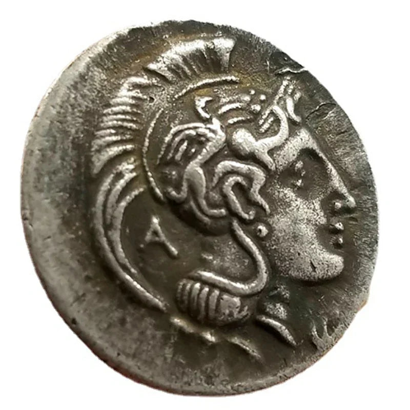Velia (Lucania) Silver Stater Replica – Athena & Lion (c. 300–280 BC)