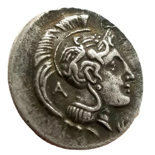 Velia (Lucania) Silver Stater Replica – Athena & Lion (c. 300–280 BC)