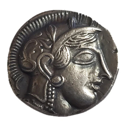 Athenian Tetradrachm Replica (c. 450–404 BC) – Athena & Owl