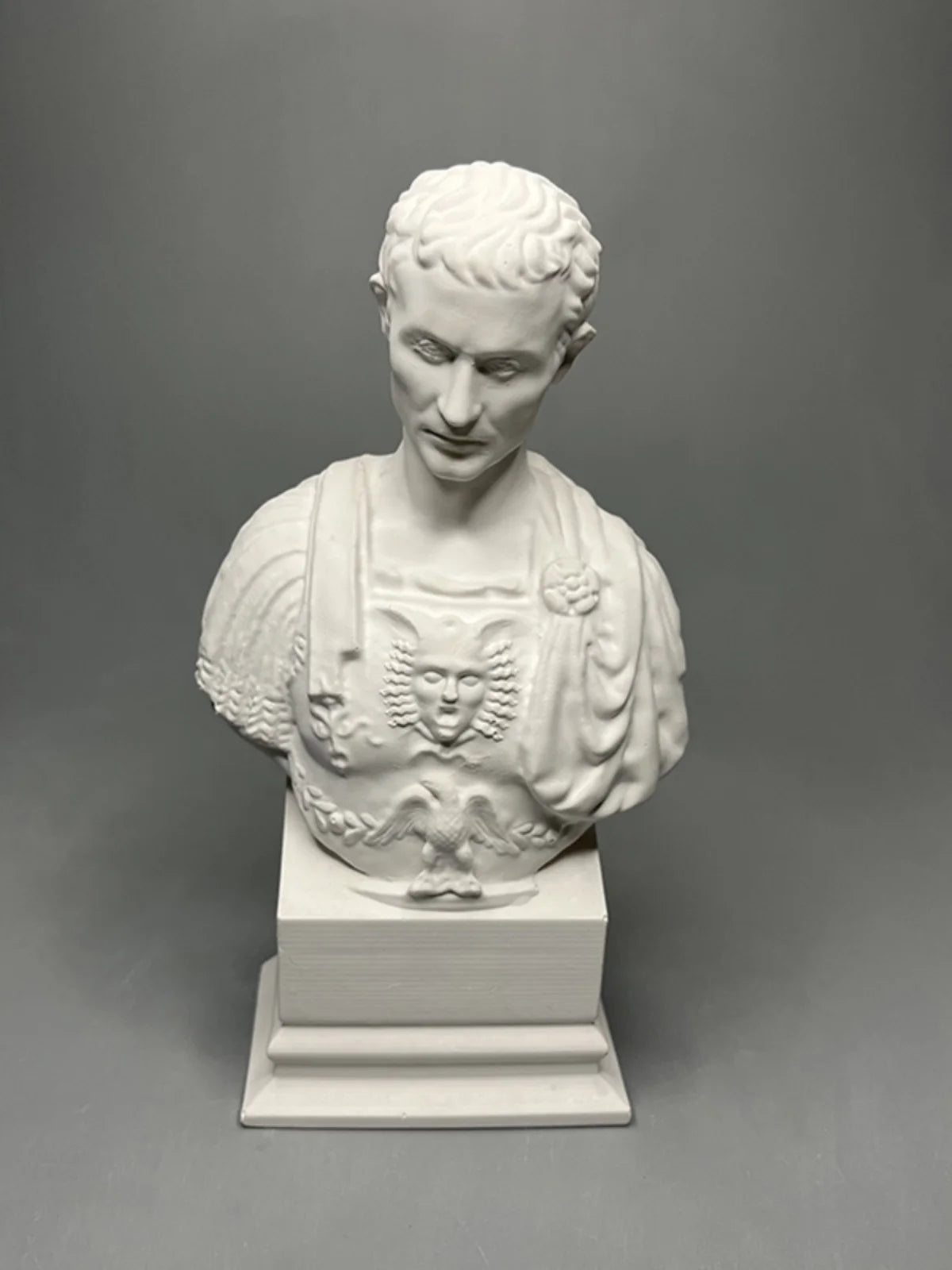Bust of Julius Caesar – Plaster Reproduction after Andrea Ferrucci (The Met, ca. 1512–1514)