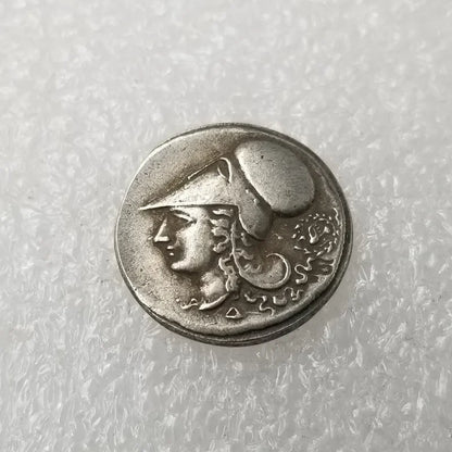 Greek Corinthian Stater – Pegasus & Athena – Replica (c. 350–285 BCE)