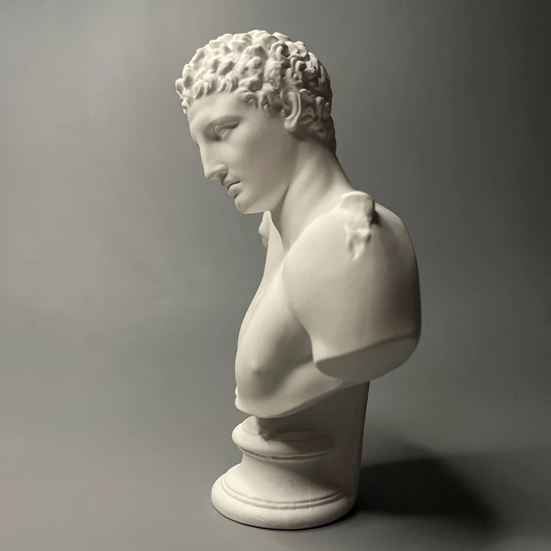 Hermes Bust – Plaster Reproduction after Praxiteles (Archaeological Museum of Olympia)