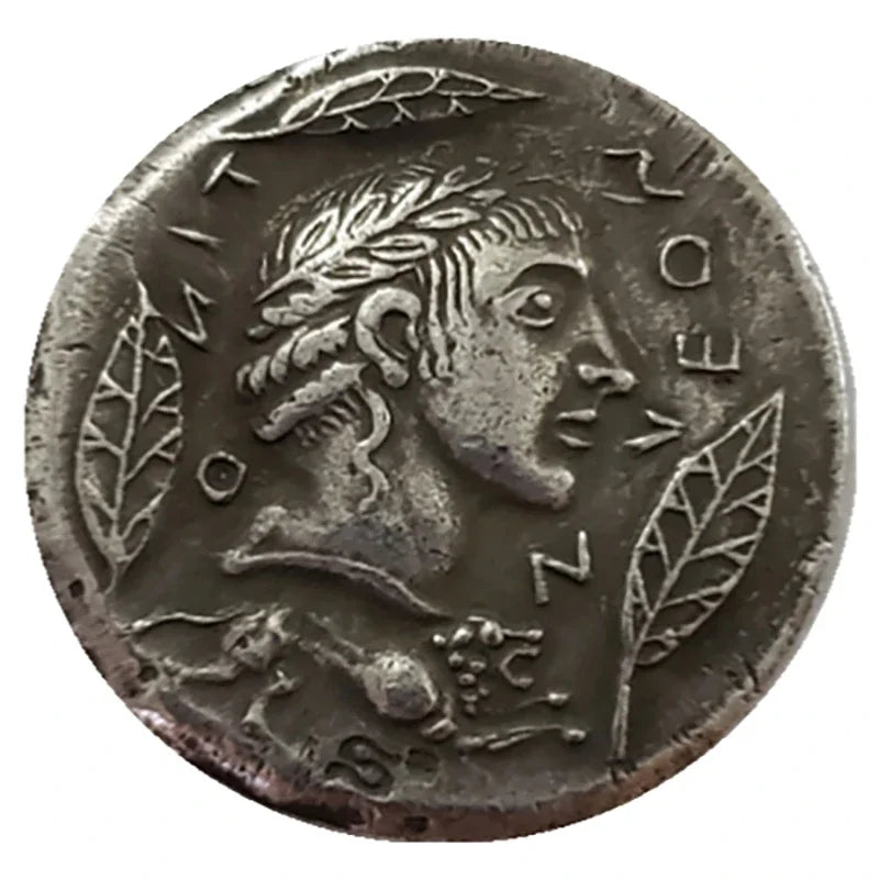 Leontini Tetradrachm Replica (c. 465–450 BC) – Sicily: Apollo & Chariot